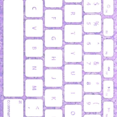 keyboard Purple white iPhone7 Wallpaper