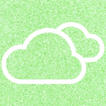 cloud Green iPhone7 Wallpaper