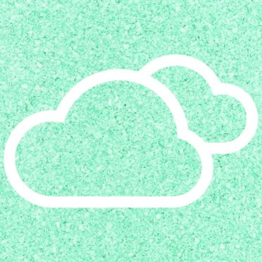 cloud Blue green iPhone7 Wallpaper