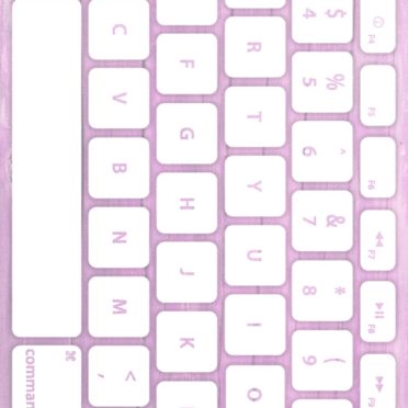 Wood grain keyboard Momo white iPhone7 Wallpaper
