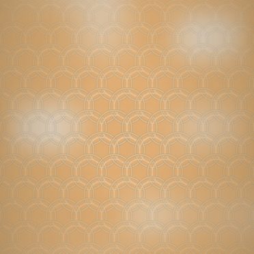 Round gradation pattern orange iPhone7 Wallpaper