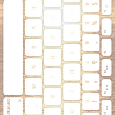 Sea keyboard Yellowish white iPhone7 Wallpaper