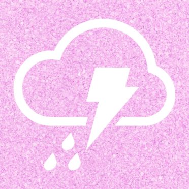 Cloudy weather Pink iPhone7 Wallpaper