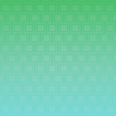 Quadrilateral gradation pattern Green iPhone7 Wallpaper