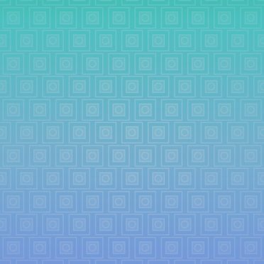 Quadrilateral gradation pattern Blue green iPhone7 Wallpaper