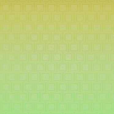 Square gradation pattern Yellow green iPhone7 Wallpaper