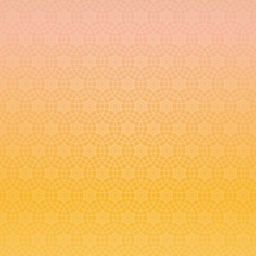 Round gradation pattern yellow iPhone7 Wallpaper