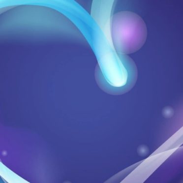 Cute Purple Heart iPhone7 Wallpaper
