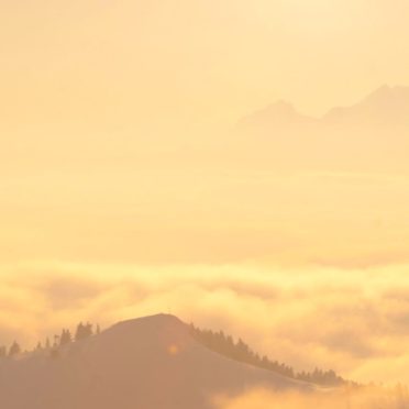 Sun  mountain  cloud  sky iPhone7 Wallpaper