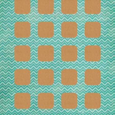 shelf  green  Japanese paper pattern iPhone7 Wallpaper