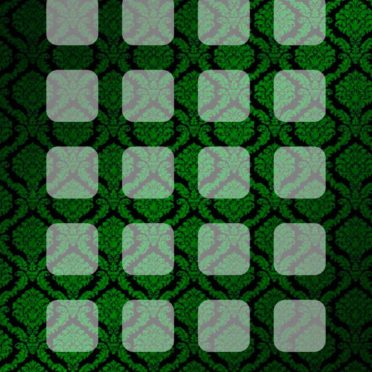 Pattern green black shelf iPhone7 Wallpaper