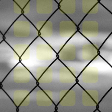 Landscape wire mesh monochrome Ki shelf iPhone7 Wallpaper