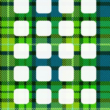 Green check pattern shelf iPhone7 Wallpaper