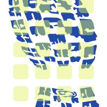 Illustrations shoes blue yellow shelf iPhone7 Wallpaper