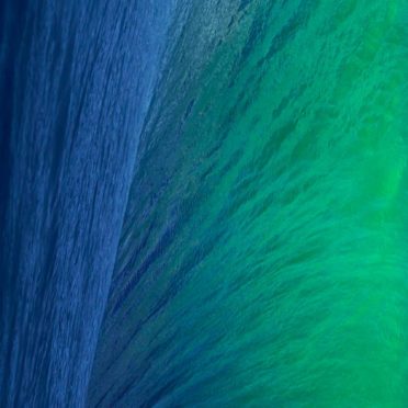 Landscape wave Mavericks blue green iPhone7 Wallpaper