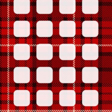 Check pattern  red  shelf iPhone7 Wallpaper
