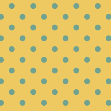 Pattern polka dot yellow iPhone7 Wallpaper