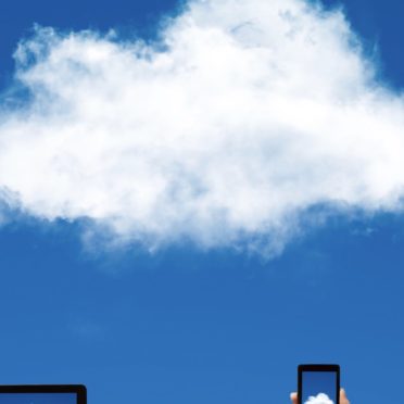 Cloud blue PC iPhone7 Wallpaper