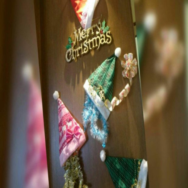 Christmas hat iPhone7 Plus Wallpaper