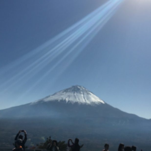 Mt. Fuji Scenery iPhone7 Plus Wallpaper