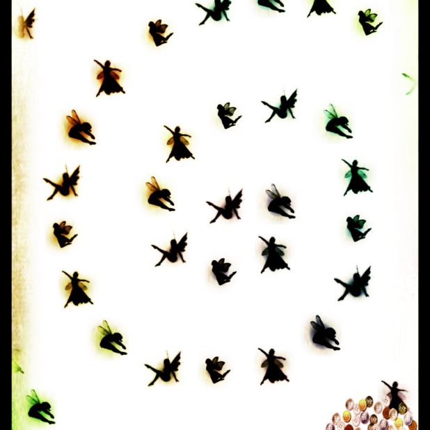 Fairy sparrow iPhone7 Plus Wallpaper