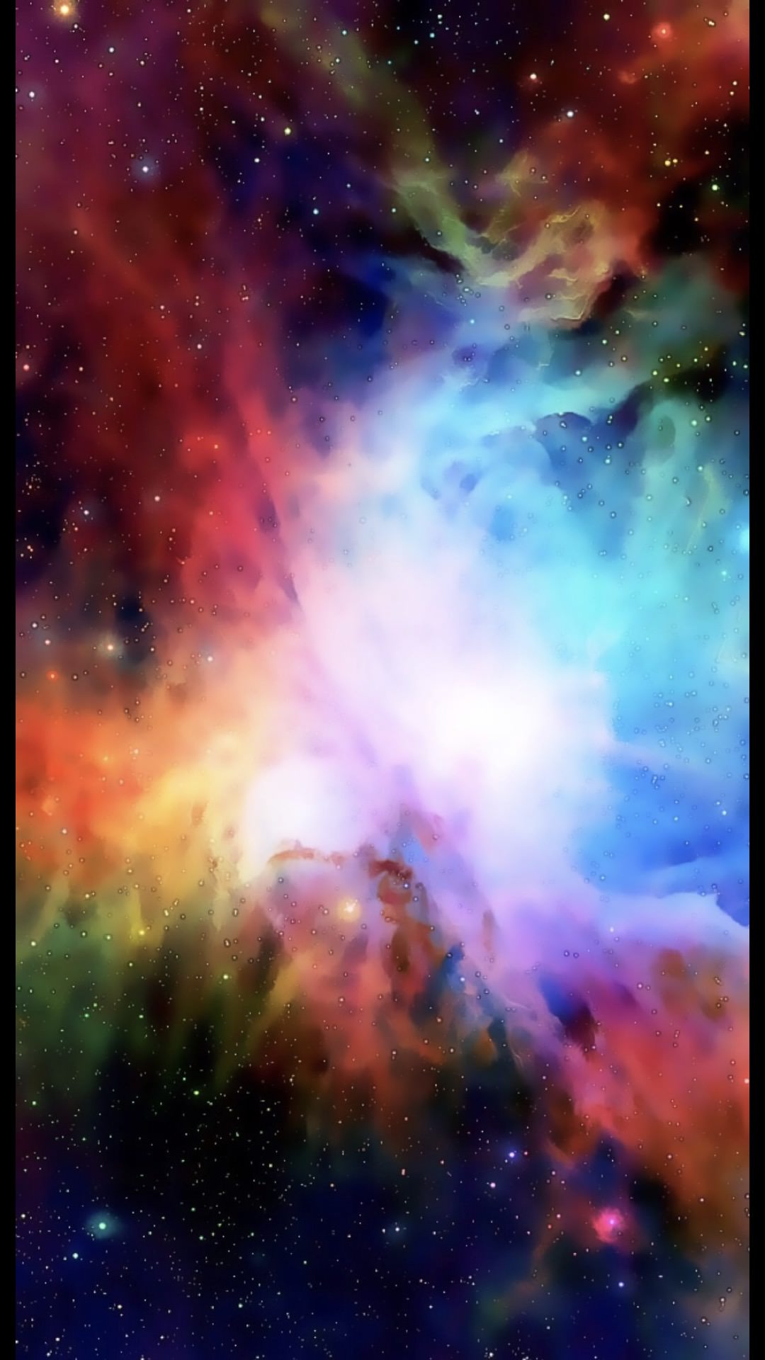Nebula colorful | wallpaper.sc iPhone7Plus