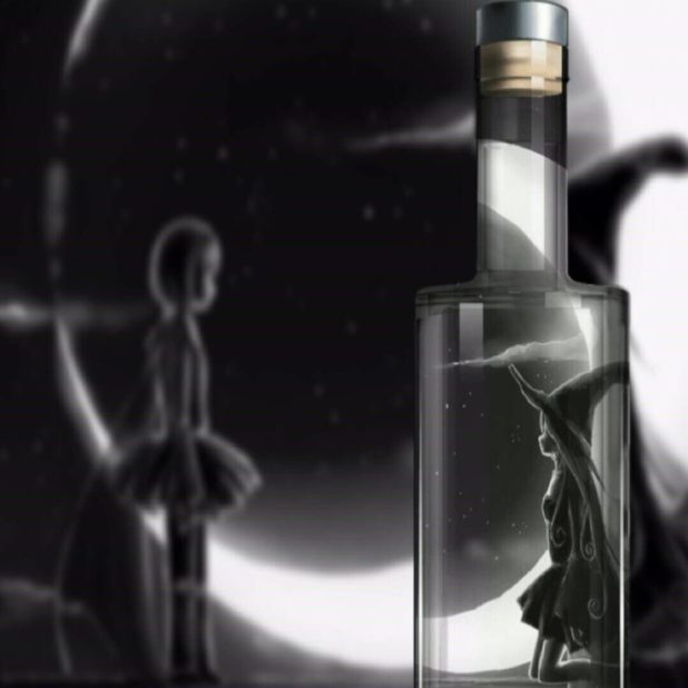 Bottle witch iPhone7 Plus Wallpaper