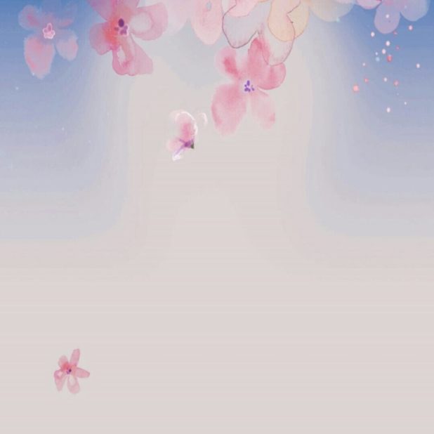 cherry Sky iPhone7 Plus Wallpaper