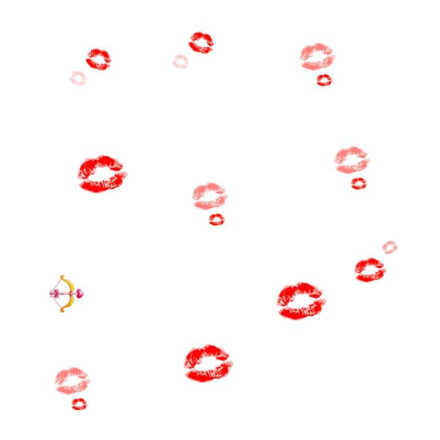 Kiss the lips iPhone7 Plus Wallpaper