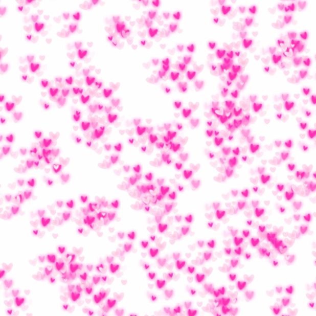 Heart pink iPhone7 Plus Wallpaper