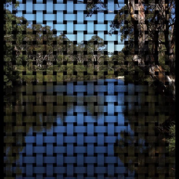 River mesh iPhone7 Plus Wallpaper