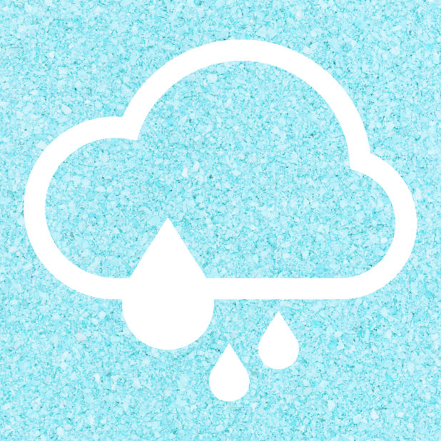 Cloudy rain Blue iPhone7 Plus Wallpaper