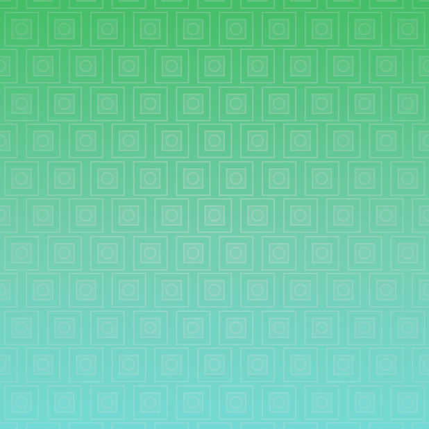 Quadrilateral gradation pattern Green iPhone7 Plus Wallpaper