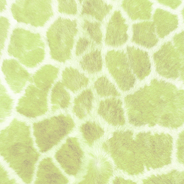 Fur pattern Yellow green iPhone7 Plus Wallpaper