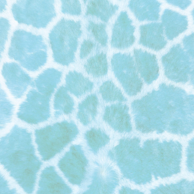 Fur pattern Blue iPhone7 Plus Wallpaper
