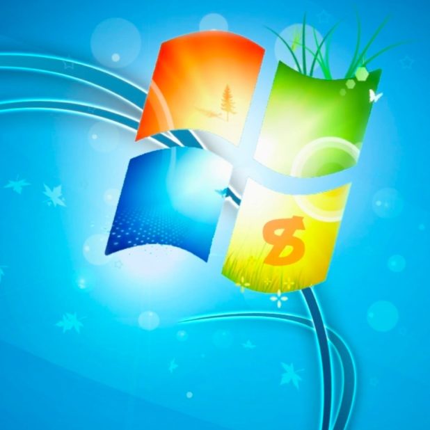 Windows logo iPhone7 Plus Wallpaper