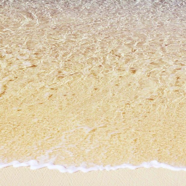 Landscape sand sea iPhone7 Plus Wallpaper
