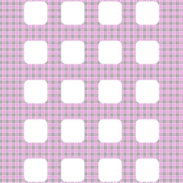 Check pattern  pink hai shelf iPhone7 Plus Wallpaper