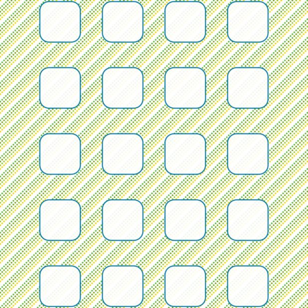 Pattern border  green ki shelf iPhone7 Plus Wallpaper