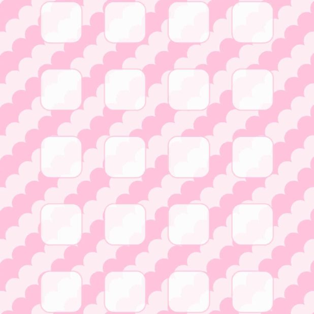 pink  shelf  pattern for girls iPhone7 Plus Wallpaper