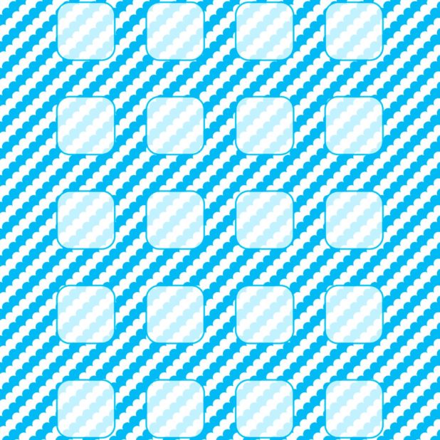 Pattern white water blue shelf iPhone7 Plus Wallpaper