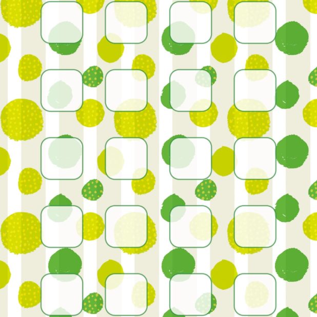 Pattern illustrations  green  shelf iPhone7 Plus Wallpaper