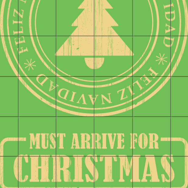 Christmas green  shelf iPhone7 Plus Wallpaper