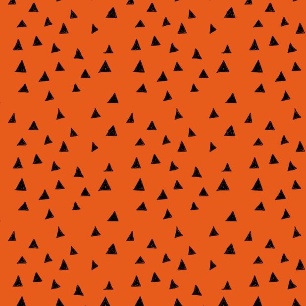 Pattern orange iPhone7 Plus Wallpaper