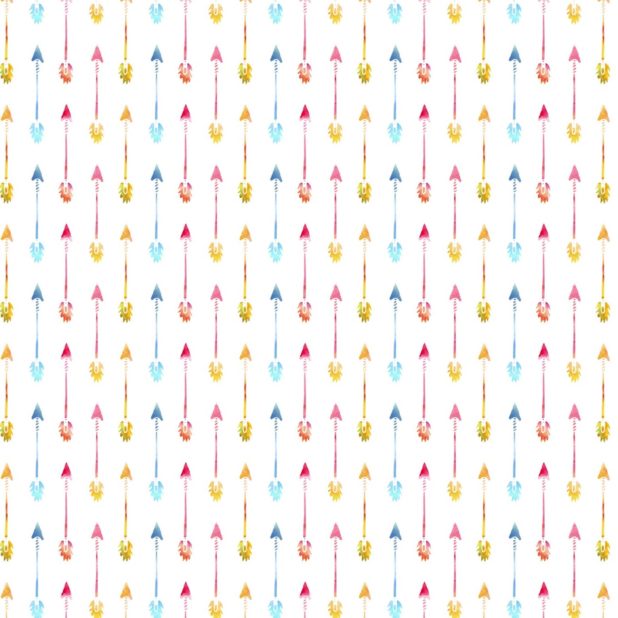 Pattern arrow colorful women-friendly iPhone7 Plus Wallpaper