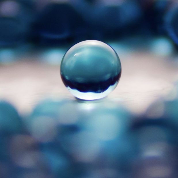Cool Marbles blue iPhone7 Plus Wallpaper