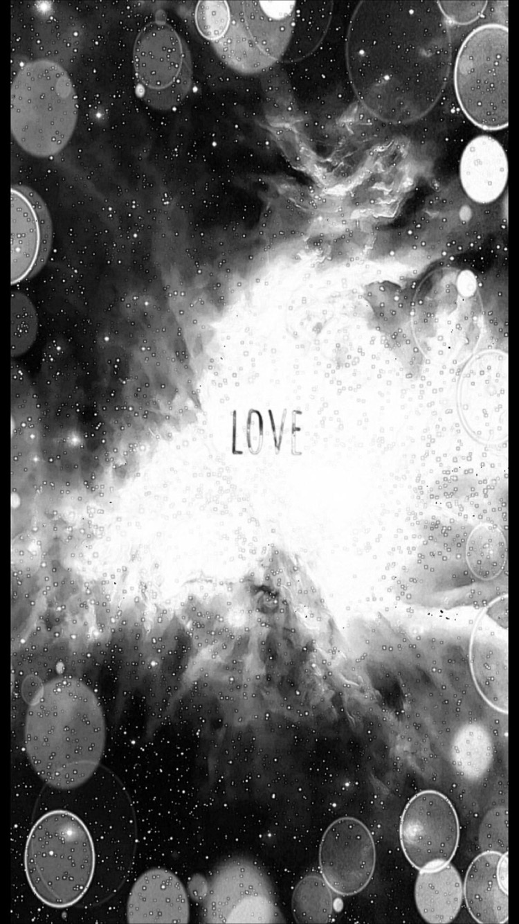 Love wish space фон