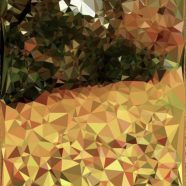 Fallen leaves mosaic iPhone8 Wallpaper