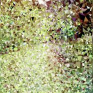 Green mosaic iPhone8 Wallpaper