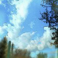 Blue sky scenery iPhone8 Wallpaper